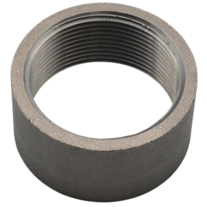 Product photo of steel half coupling